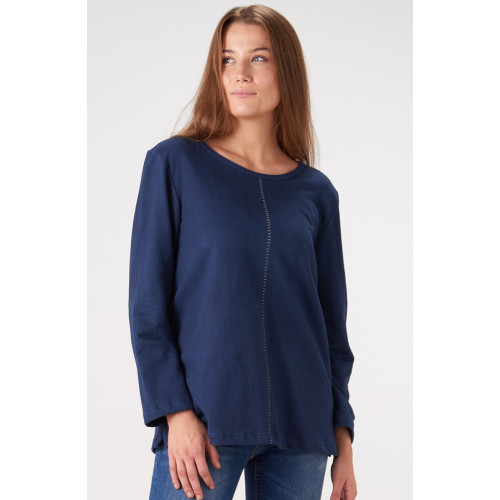 Jaanya Tee - Bright navy